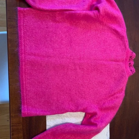 Sézane Angie Cardigan Raspberry—Size M - Picture 3 of 7